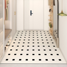 玄關絲圈地墊聚酯纖維, 映像紐約 白色, 1個