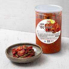나무새 매콤달콤 양념 깐새우장, 1kg, 1개