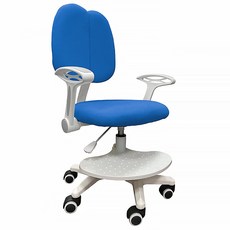 E-home 幼幼多功能兒童成長椅 OA網布+泡棉 尼龍六爪腳, 藍色