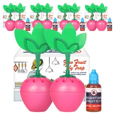 부케가르니 제로 초파리 트랩 세트, 20ml, 5세트