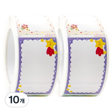 Dong-A PMS 姓名標籤貼紙組 25 x 45 mm, 10個, 250入, B 款式