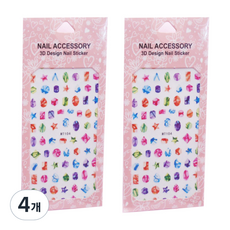 Beauty Pop 水轉印指甲貼 C, 16, 4個