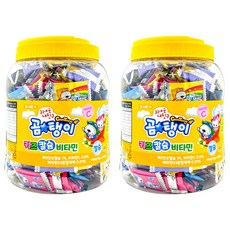 곰탱이 키즈 칼슘 비타민 450g, 250정, 2개