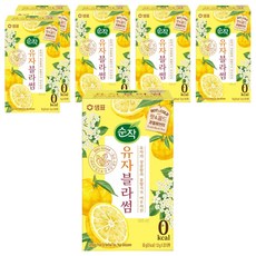 순작 유자블라썸 핫&콜드 과일허브티, 1.8g, 20개입, 6개