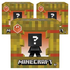 MATTEL 美泰兒 Minecraft 迷你圖盲包隨機發送, 3個