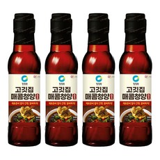 청정원 고깃집 매콤청양소스, 300g, 4개