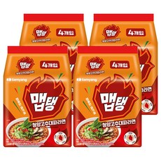 맵탱 청양고추대파라면 110g, 16개