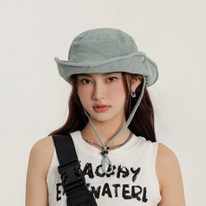 페이퍼먼츠 워싱 그라데이션 빅 벙거지모자 23429