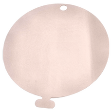 Skater 可彎曲丸形矽膠砧板, 粉色, 1個