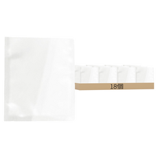 PP塑膠袋 1磅, 17 x 25cm (7"x10") x 0.035, 1個, 18個