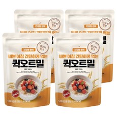 DGFARM 即食燕麥片, 500g, 4個