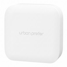 urban prefer MONI 磁吸式小物收納盒 3D空間 反蓋隱藏式 強力磁鐵穩固, 白色, 1個