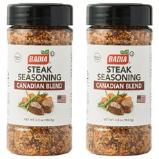 바디아 스테이크용 시즈닝, 2개, 184.3g