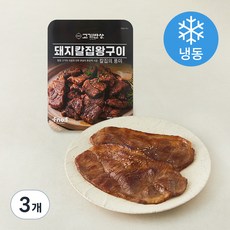 에프넘버원 칼집 돼지왕구이 (냉동), 600g, 3개