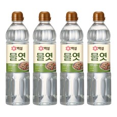 백설 물엿, 4개, 1.2kg