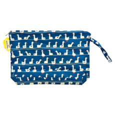 Semoms 防水餐盤收納包, 30 x 20 x 5cm, 藍色鴨子, 1個