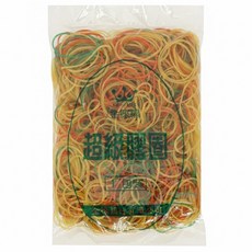 Life 徠福 橡皮圈, 綠色 + 黃色 + 紅色, 1包