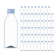 동원 아쿠아 포레 무라벨, 330ml, 60개