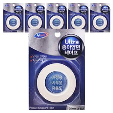 V-tech 超強紙質雙面膠帶, 6個