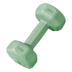 SC優選 女士小啞鈴 2公斤 果綠色 健身專用 居家運動, 2kg, 1個