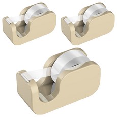 梅花膠帶分配器, 淺褐色, 3個