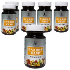 BioBank 大金宏醫 百大蔬果酵素素食B群, 0.5克/顆, 40顆/瓶, 30顆, 6瓶