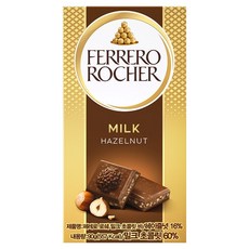 페레로로쉐 페레로 로쉐 밀크 초콜릿 바, 90g, 1개