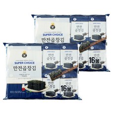 만전김 슈퍼초이스 곱창김, 4g, 32개