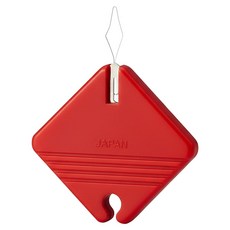 Clover 可樂牌 剪線穿線器 ABS樹脂/不鏽鋼/鋼材質 50 x 135 x 4毫米 日本產, 紅色 + 白色, 1個