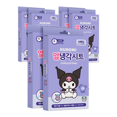아텍스 쿠로미 열냉각시트, 6개, 6개입