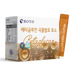 보뚜 베타글루칸 곡물발효 효소 30p, 1개, 75g