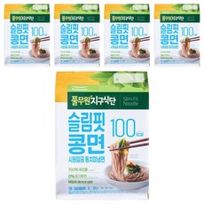 지구식단 100kcal 슬림핏콩면 시원깔끔 동치미냉면, 850g, 5개