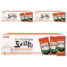 삼육김 도시락김, 108g, 3개