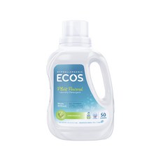 ECOS 天然環保濃縮洗衣精 淡雅檸檬草, 1.48L, 1瓶