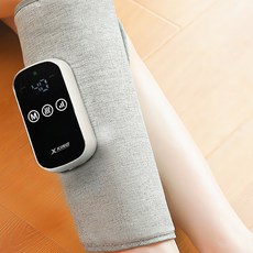 엑스킹 무선 타이머기능 강도조절 360도 종아리 마사지기, SM-513A, 그레이