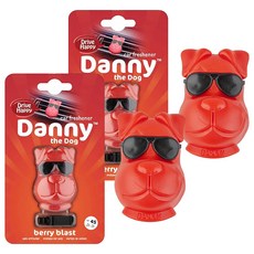 DannyTheDog 車用芳香劑, 2個, 莓果風暴