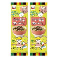 Nagatanien 永谷園 鮭魚味茶泡飯用調味包 3包, 10.8g, 2袋