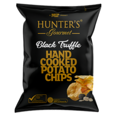 HUNTER'S gourmet 手工洋芋片 黑松露味, 125g, 1包