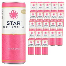 스타콤부차 핑크 구아바, 250ml, 1개입, 24개