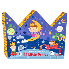 風車圖書 造型大片拼圖屋 44 Pieces, 小王子 多色, 1盒