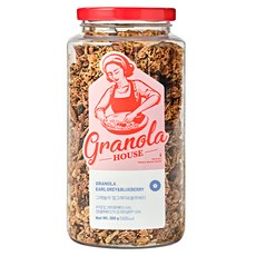 Granola HOUSE 伯爵茶藍莓格蘭諾拉麥片, 1罐, 300g