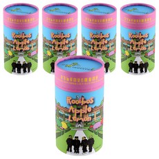 Areumdre 蘋果&檸檬風味南非國寶茶茶葉, 70g, 1罐, 5罐