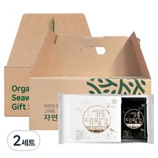 광천김 자연나라 세종대왕 도시락김 5g x 18p 선물세트, 2세트