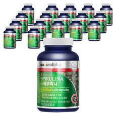 내츄럴플러스 스피루리나, 180정, 18개