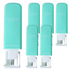 종이나라 심풀테이프 40g, 혼합색상, 6개