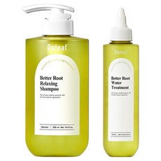 Daleaf 健髮洗髮精 500ml+健髮護髮素 200ml, 1套
