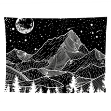 Wild Peak 野峰 露營美學 風格掛布 環保數位滿版印刷, 200 x 150cm, E款, 1件