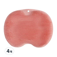 누비온 발세척 매트, 120g, 4개, 1개입