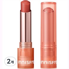 이니스프리 듀이 틴트 립밤, 3호 러브 베이지, 3.2g, 2개