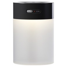 하이온 무드등 미니 가습기, G12, 블랙